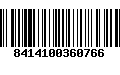 Código de Barras 8414100360766