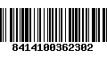 Código de Barras 8414100362302