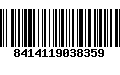 Código de Barras 8414119038359