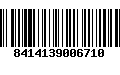 Código de Barras 8414139006710