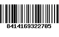 Código de Barras 8414169322705