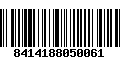 Código de Barras 8414188050061