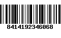 Código de Barras 8414192346068