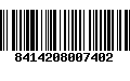 Código de Barras 8414208007402