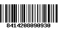 Código de Barras 8414208090930