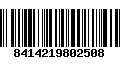 Código de Barras 8414219802508