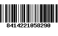 Código de Barras 8414221058290