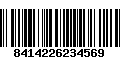 Código de Barras 8414226234569