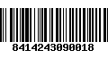 Código de Barras 8414243090018