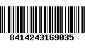 Código de Barras 8414243169035