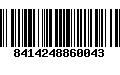 Código de Barras 8414248860043