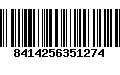 Código de Barras 8414256351274