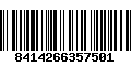 Código de Barras 8414266357501