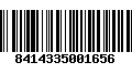 Código de Barras 8414335001656