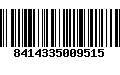 Código de Barras 8414335009515