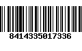 Código de Barras 8414335017336