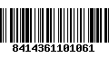 Código de Barras 8414361101061