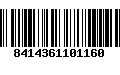 Código de Barras 8414361101160