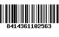 Código de Barras 8414361102563