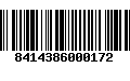 Código de Barras 8414386000172