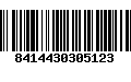 Código de Barras 8414430305123