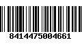 Código de Barras 8414475004661