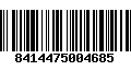 Código de Barras 8414475004685