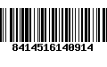 Código de Barras 8414516140914