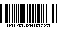 Código de Barras 8414532005525