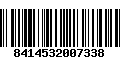 Código de Barras 8414532007338