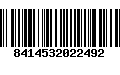 Código de Barras 8414532022492