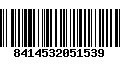 Código de Barras 8414532051539