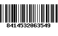 Código de Barras 8414532063549