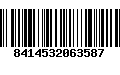 Código de Barras 8414532063587