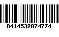 Código de Barras 8414532074774