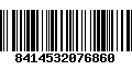 Código de Barras 8414532076860