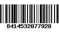 Código de Barras 8414532077928