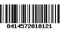 Código de Barras 8414572010121