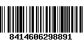 Código de Barras 8414606298891