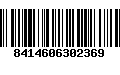 Código de Barras 8414606302369
