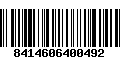 Código de Barras 8414606400492