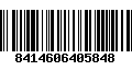 Código de Barras 8414606405848