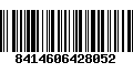 Código de Barras 8414606428052