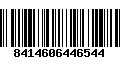 Código de Barras 8414606446544