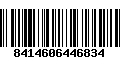 Código de Barras 8414606446834