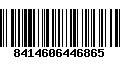 Código de Barras 8414606446865