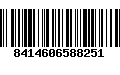 Código de Barras 8414606588251