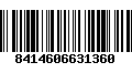 Código de Barras 8414606631360