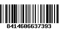 Código de Barras 8414606637393