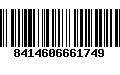 Código de Barras 8414606661749